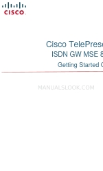 Cisco TelePresence ISDN GW MSE 8321 スタートマニュアル