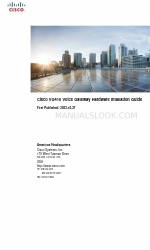 Cisco VG410 Hardware Installation Manual