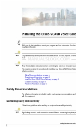 Cisco VG450 Instalacja