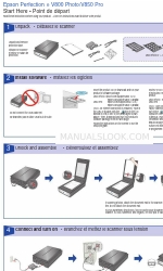 Epson Perfection V850 Pro Manuel