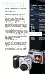 Epson PhotoPC 850Z Brochure & Specs