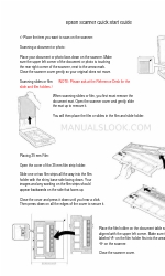 Epson Scanner Посібник із запуску Quich