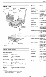 Epson Series
Perfection 1240U Series 製品情報マニュアル