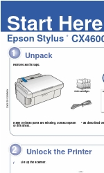 Epson Stylus CX4600 Start Manual