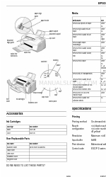 Epson Stylus Scan 2000 Інформаційний посібник про продукт