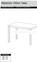 Argos Melamine 633/1429 Assembly Instructions