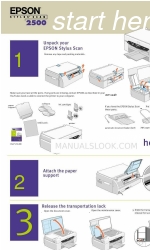 Epson Stylus Scan 2500 Hier beginnen