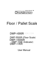 DigiWeight DWP-10000R Gebruikershandleiding