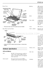 Epson ActionNote 890 Manual Petunjuk Pemrograman