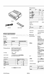 Epson C107001 - LQ 570+ B/W Dot-matrix Printer Інформаційний посібник про продукт