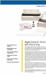 Epson C229001 - FX 880 B/W Dot-matrix Printer Специфікація