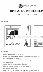 Digoo DG-TH2048 Инструкция по эксплуатации