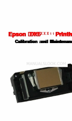 Epson DX5 X 1 Etalonnage et maintenance