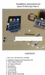 Epson EASY FLOW IV R1900 Manuel d'instructions d'installation