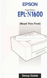 Epson EPL-N1600 Option Setup Manual