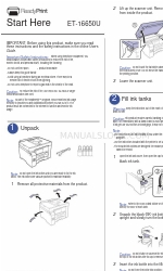 Epson ET-16650U Hızlı Başlangıç Kılavuzu