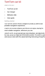 TomTom car kit for iPhone Довідковий посібник