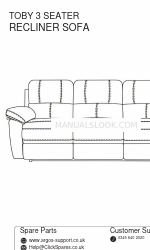 Argos Toby Rise & Recliner 882/9434 Посібник із швидкого старту