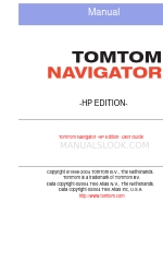 TomTom HP edition User Manual