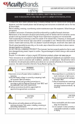 Acuity Brands Lighting WBASC Manual