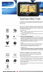 TomTom PRO 7100 정보 시트