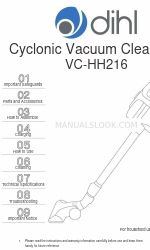 DIHL VC-HH216 Manuale di istruzioni