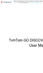 TomTom GO DISCOVER Manuale d'uso