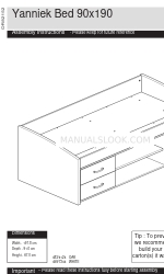 Argos Yanniek 459/7344 Manual de instruções de montagem