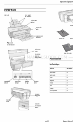 Epson R1900 - Stylus Photo Color Inkjet Printer Podręcznik