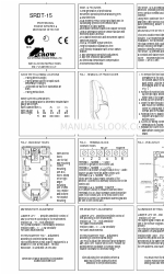 Crow SRDT-15 Instrucciones de instalación