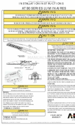 Acuity Brands Lighting American Electric Lighting ATB0 Series Petunjuk Instalasi