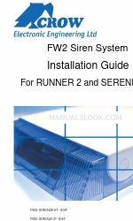 Crow FW2-SIREN2CP-8/9F Installation Manual