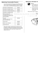 Epson S050033 Instructions pour le remplacement des cartouches