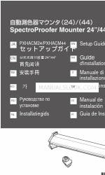 Epson SpectroProofer Mounter PXHACM44 Manuel de configuration