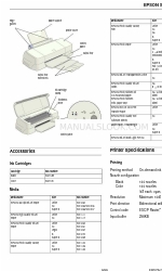 Epson Stylus COLOR 1160 제품 정보