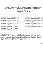 Epson Stylus Color 440 Benutzerhandbuch