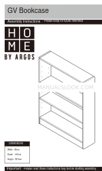 Argos Home 609/3523 Manuale di istruzioni per il montaggio