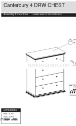 Argos Home Canterbury 553/4801 Montageanleitung Handbuch