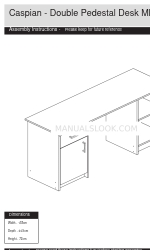 Argos Home Caspian 621/3554 Manuale di istruzioni per il montaggio