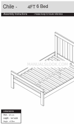 Argos Home Chile 501/7531 Manuale di istruzioni per il montaggio