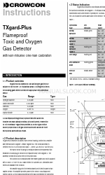 Crowcon TXgard-Plus Instructies