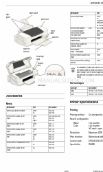 Epson Stylus Color 880 사용자 설명서