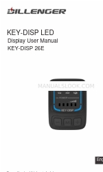 Dillenger KEY-DISP 26E Manual del usuario