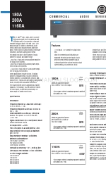 Crown 1160A Specification Sheet