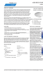 Acuity Controls nLight nCM PC RJB Installationsblatt