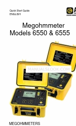 AEMC instruments 6550 Panduan Memulai Cepat