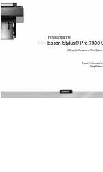 Epson Stylus Pro 7900 Informations sur le produit