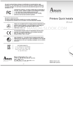 Argox CP-2140Z Quick Installation Manual