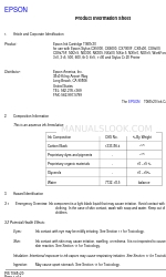 Epson T068120 製品情報シート