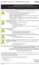 Acuity Controls rPODBA 2S Instrucciones de instalación